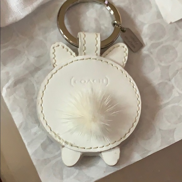 COPY - New RARE 100% Authentic Coach Bunny keychain - Picture 3 of 3